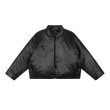 画像10: Kanye Style Plain Men's and Women's Same Color Down Casual Jacket uniform jacket blouson　ユニセッ クス男女兼用ヒップホップダウンジャケットスタジアムジャンパー スタジャン ブルゾン (10)