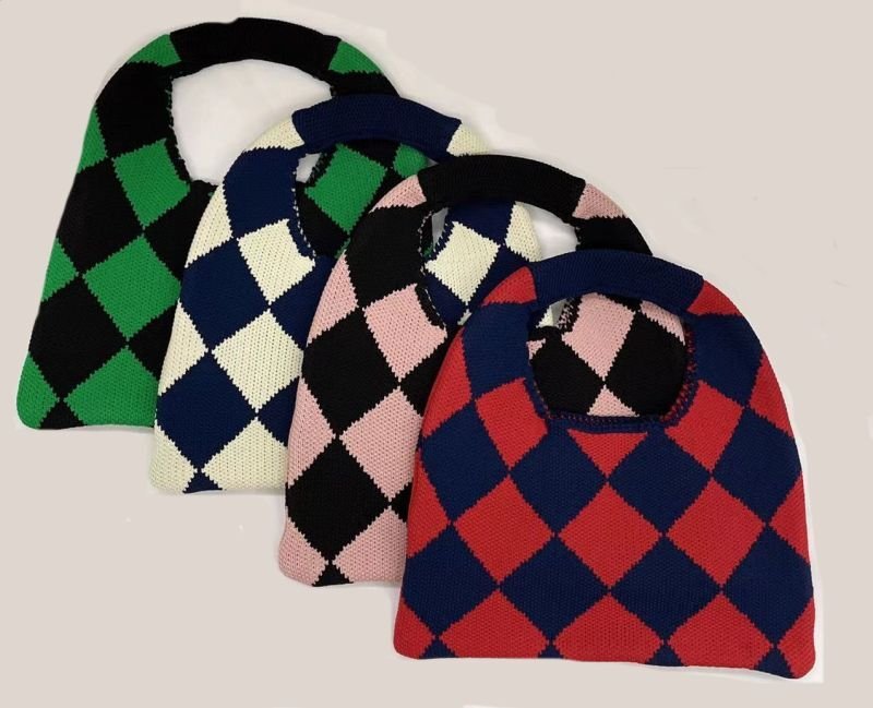 画像6: Cross-border Crochet Machine KnittingTote Bag ハンドメイドクロスオーバートートバッグ エコバッグ (6)