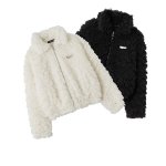 画像6: Nariele Lamb Wooljacket coat  　Narieleスラムウールモコモコ ジャケット コート (6)