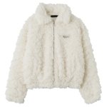 画像2: Nariele Lamb Wooljacket coat  　Narieleスラムウールモコモコ ジャケット コート (2)