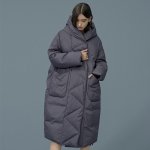 画像5: 22 Women's Aline Oversized down jacket shawl  coat Aライン オーバーサイズ ダック ダウンコート コクーンコート (5)