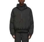 画像8: standard trend stand-up collar half zip Down jacket Jumper blouson　ユニセッ クス男女兼用スタンドカラーハーフジップダウンジャケット スタジャン ブルゾンジャケット (8)