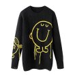 画像4: 23  Mr. Men Little Miss Over Sized 3D Fringe Long  Sleeve Sweater Pullover  ミスターメン リトルミス オーバーサイズ 3D フリンジ ロングスリーブ セーター プルオーバー (4)