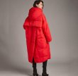 画像7: 22 Women's Aline Oversized down jacket shawl  coat Aライン オーバーサイズ ダック ダウンコート コクーンコート (7)