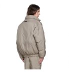 画像10: standard trend stand-up collar half zip Down jacket Jumper blouson　ユニセッ クス男女兼用スタンドカラーハーフジップダウンジャケット スタジャン ブルゾンジャケット (10)