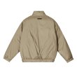 画像12: standard trend stand-up collar half zip Down jacket Jumper blouson　ユニセッ クス男女兼用スタンドカラーハーフジップダウンジャケット スタジャン ブルゾンジャケット (12)