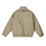 画像12: standard trend stand-up collar half zip Down jacket Jumper blouson　ユニセッ クス男女兼用スタンドカラーハーフジップダウンジャケット スタジャン ブルゾンジャケット (12)
