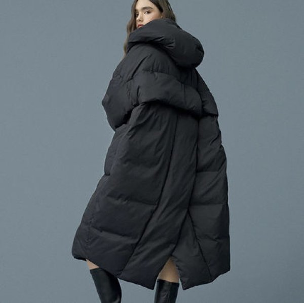 22 Women's Aline Oversized down jacket shawl coat Aライン オーバーサイズ ダック ダウンコート  コクーンコート