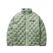 画像6: quilted down jacket blouson ユニセックス 男女兼用 キルティングダウンバックロゴジャケットスタジャン MA-1 ボンバー ジャケット ブルゾン (6)