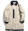画像8: street mid-length padded coat jacket ユニセックス 男女兼用 オーバーオール 中綿 ロングコート (8)