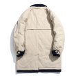 画像3: street mid-length padded coat jacket ユニセックス 男女兼用 オーバーオール 中綿 ロングコート (3)