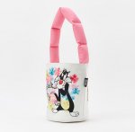 画像1: Bugs Bunny Looney Tunes bucket bag Tote  Bag　バックスバニールーニーテューンズミニトートバッグ エコバッグ (1)