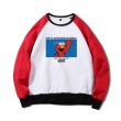 画像6: 22 kaws unisex Sesame Street Elmo Over Size pullover オーバーサイズ ユニセックス 男女兼用 カウズ セサミストリート エルモ スウェット トレーナー (6)