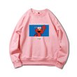 画像5: 22 kaws unisex Sesame Street Elmo Over Size pullover オーバーサイズ ユニセックス 男女兼用 カウズ セサミストリート エルモ スウェット トレーナー (5)