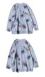 画像4: unisex Cartoon graffiti printing V-neck knitted  cardigan sweater   ユニセックス 男女兼用コミックVネックカーディガセーター (4)