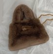 画像9: METALLIC LOGO FUR TOTE SHOULDER BAG　メタリックロゴファートートショルダーバッグ (9)