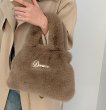 画像11: METALLIC LOGO FUR TOTE SHOULDER BAG　メタリックロゴファートートショルダーバッグ (11)