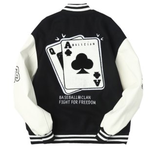 goofy embroideryBASEBALL JACKET baseball uniform jacket