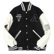 画像2: playing cards embroideryBASEBALL JACKET baseball uniform jacket blouson ユニセックス 男女兼用 トランプ カード刺繍スタジアムジャンパー スタジャン MA-1 ボンバー ジャケット ブルゾン (2)