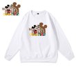 画像4: unisex mickey mouse face pullover   ユニセックス 男女兼用 ミッキーマウスフェイス プルオーバウェット トレーナー (4)