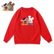 画像3: unisex mickey mouse face pullover   ユニセックス 男女兼用 ミッキーマウスフェイス プルオーバウェット トレーナー (3)