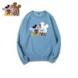 画像7: unisex mickey mouse face pullover   ユニセックス 男女兼用 ミッキーマウスフェイス プルオーバウェット トレーナー (7)