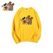 画像8: unisex mickey mouse face pullover   ユニセックス 男女兼用 ミッキーマウスフェイス プルオーバウェット トレーナー (8)