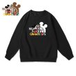 画像2: unisex mickey mouse face pullover   ユニセックス 男女兼用 ミッキーマウスフェイス プルオーバウェット トレーナー (2)