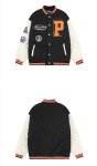 画像6: quilted stadium jumperBASEBALL JACKET baseball uniform jacket blouson ユニセックス 男女兼用 キルティングスタジアムジャンパー スタジャン MA-1 ボンバー ジャケット ブルゾン (6)