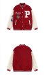 画像4: quilted stadium jumperBASEBALL JACKET baseball uniform jacket blouson ユニセックス 男女兼用 キルティングスタジアムジャンパー スタジャン MA-1 ボンバー ジャケット ブルゾン (4)