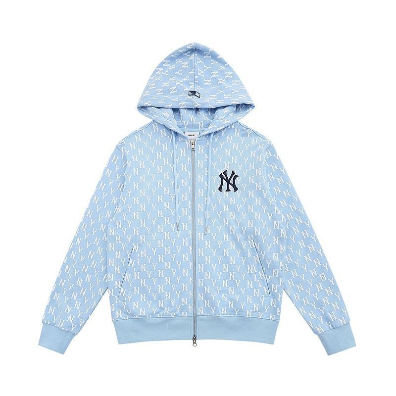 画像4: 23 MLB NY old flower full print retro hooded sweaterHoodie sweater  ユニセックス男女兼用MLB NYモノグラム ロゴフーディー パーカー (4)