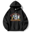 画像1: Looney Tunes Bugs Bunny hoodie sweater 　 ユニセックス 男女兼用ルーニー・テューンズ のバッグス・バニープリントフーディーパーカースウェットトレーナー (1)