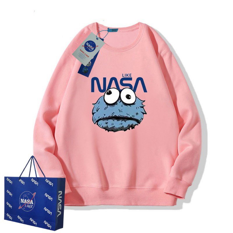 画像3: unisex NASA xCookie Monster  pullover   ユニセックス 男女兼用 ナサ×クッキーモンスター プルオーバーウェット トレーナー (3)
