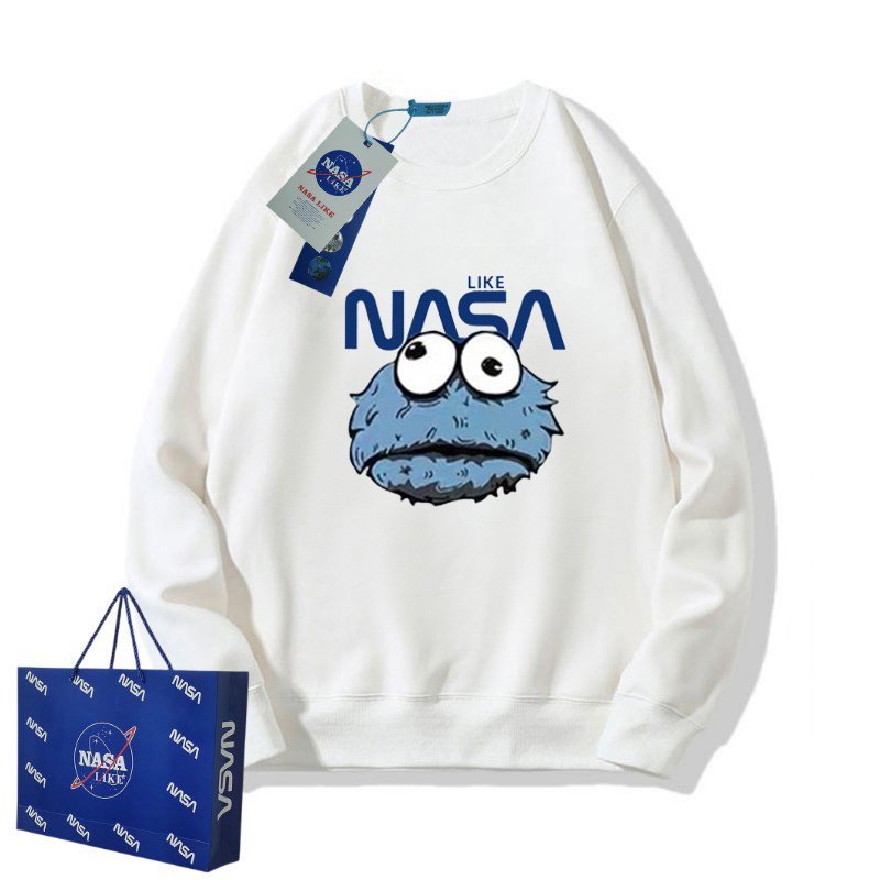 unisex NASA xCookie Monster pullover ユニセックス 男女兼用