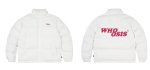 画像10: WH8SIS I don't know the name trend 8-word logo down cotton jacket　ユニセックス 男女兼用 8ワード ロゴダウンコートジャケット ブルゾン (10)