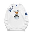 画像3: unisex Bear Astronaut x NASA  Print  pullover   ユニセックス 男女兼用 ベア宇宙飛行士×NASAナサプリント プルオーバウェット トレーナー (3)