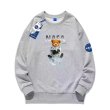 画像2: unisex Bear Astronaut x NASA  Print  pullover   ユニセックス 男女兼用 ベア宇宙飛行士×NASAナサプリント プルオーバウェット トレーナー (2)