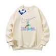画像1: rick and morty broken nike Print  pullover   即納ユニセックス 男女兼用 リック・アンド・モーティ ブロークンナイキプリント プルオーバウェット トレーナー (1)