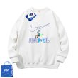画像4: rick and morty broken nike Print  pullover   即納ユニセックス 男女兼用 リック・アンド・モーティ ブロークンナイキプリント プルオーバウェット トレーナー (4)