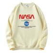 画像3: Simple Nasa Logo & Mark Print  pullover   ユニセックス 男女兼用シンプルナサNASAロゴ&マークプリント プルオーバウェット トレーナー (3)