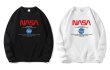 画像7: Simple Nasa Logo & Mark Print  pullover   ユニセックス 男女兼用シンプルナサNASAロゴ&マークプリント プルオーバウェット トレーナー (7)