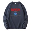 画像5: Simple Nasa Logo & Mark Print  pullover   ユニセックス 男女兼用シンプルナサNASAロゴ&マークプリント プルオーバウェット トレーナー (5)