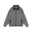 画像5: houndstooth zip-up jacket jumper JACKET  blouson ユニセックス 男女兼用 千鳥格子ジップアップジャケット  ブルゾン (5)