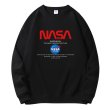 画像2: Simple Nasa Logo & Mark Print  pullover   ユニセックス 男女兼用シンプルナサNASAロゴ&マークプリント プルオーバウェット トレーナー (2)