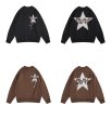 画像5: OVERSIZE STAR PULLOVER SWEATER   ユニセックス 男女兼用オーバーサイズスター星 プルオーバセーター (5)