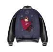 画像11: FFFamerican football cap bear embroidery Stadium jumperBASEBALL JACKET baseball uniform jacket blouson ユニセックス 男女兼用 アメリカンフットボールキャップベア刺繍スタジアムジャンパー スタジャン MA-1 ボンバー ジャケット ブルゾン (11)