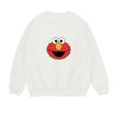 画像3: Sesame Street round neck pullover sweater Elmo Cookie Monster Pullover  ユニセックス 男女兼用セサミストリートクッキーモンスタープリント プルオーバウェット トレーナー (3)