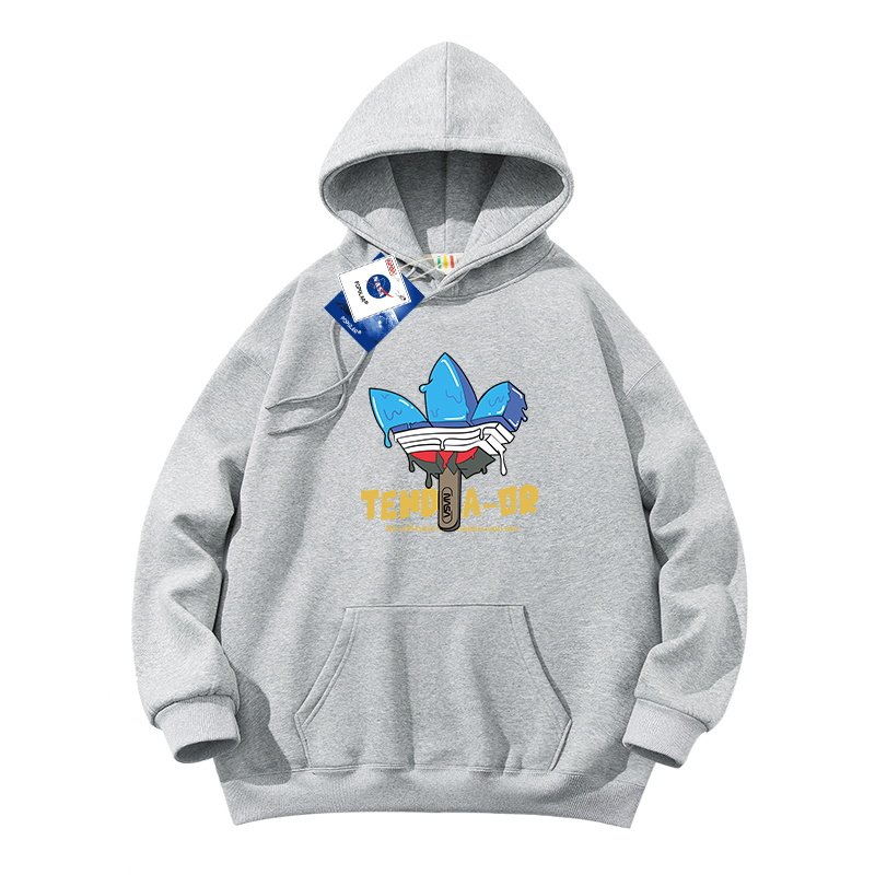 画像4: NASA x melted ice hoodie Pullover  ユニセックス 男女兼用NASAナサ×メルティアイスプリント プルオーバウェット トレーナー (4)