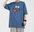 画像6: Sesame StreetEyeball & Potato Nike Print Short-sleeved T-shirt　ユニセックス男女兼用セサミストリートアイボール目玉&ポテトナイキプリント 半袖Tシャツ (6)