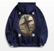 画像5: retro oil painting prints hoodie Pullover  ユニセックス 男女兼用レトロ油絵プリント プルオーバスウェットフーディパーカー トレーナー (5)